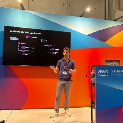 A bird sitting on a nest of eggs.